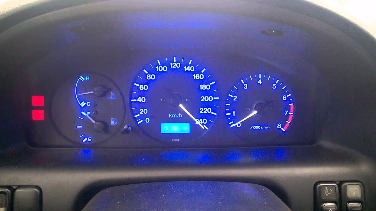 Диагностика mazda familia