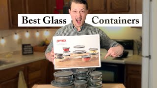 Best Glass Food Storage Containers || Pyrex Glass Containers with Lids Review by Dennis from Scratch 8,299 views 3 years ago 6 minutes, 21 seconds