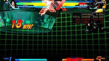 UMVC3 X23 BNB Combo vid, with doom and ammy