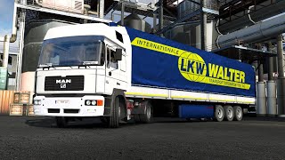 Ets2 1.35 Promods 2.41 Man F2000 Linz - Gorzów Wielkopolski