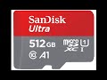 【開封】SanDisk SDSQUA4-512G-GN6MN SanDisk Ultraシリーズ microSDXCカード 512GB 海外パッケージ品