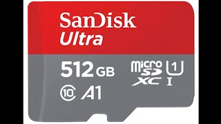 【開封】SanDisk SDSQUA4-512G-GN6MN SanDisk Ultraシリーズ microSDXCカード 512GB 海外パッケージ品