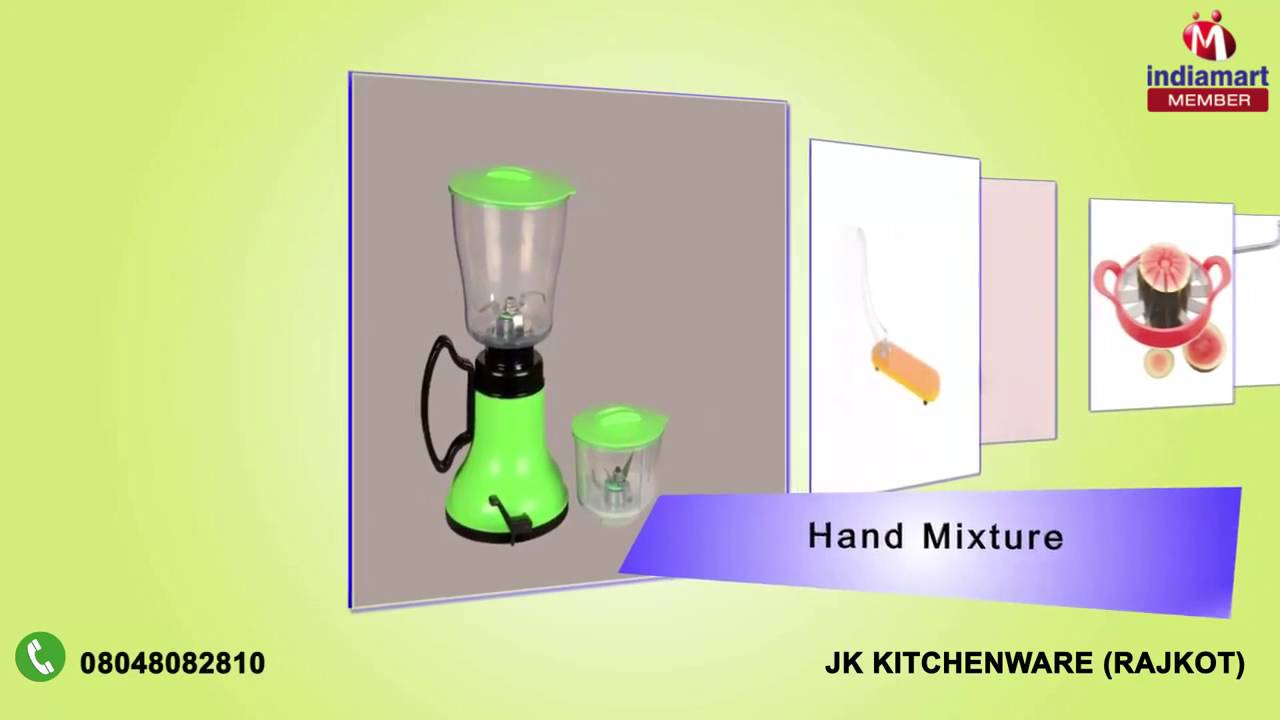 Kitchen Equipments by Jk Kitchenware, Rajkot YouTube