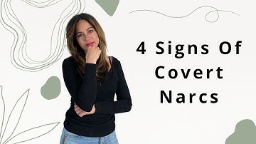 4 Signs Your Family Has A Covert Narcissist #emotionalabuse #narcissism
