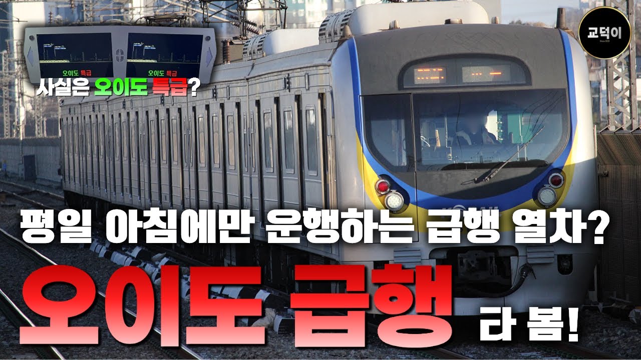 평일 아침에만 다니는 