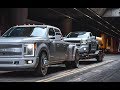Twin Turbo GMC On 30's Being Towed By F350 On 26's