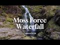 4K Drone - Moss Force Waterfall, The Lake District