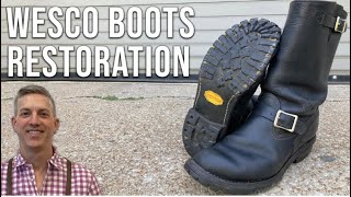 Rugged Wesco Boots Restoration - NEW Look for these Boots