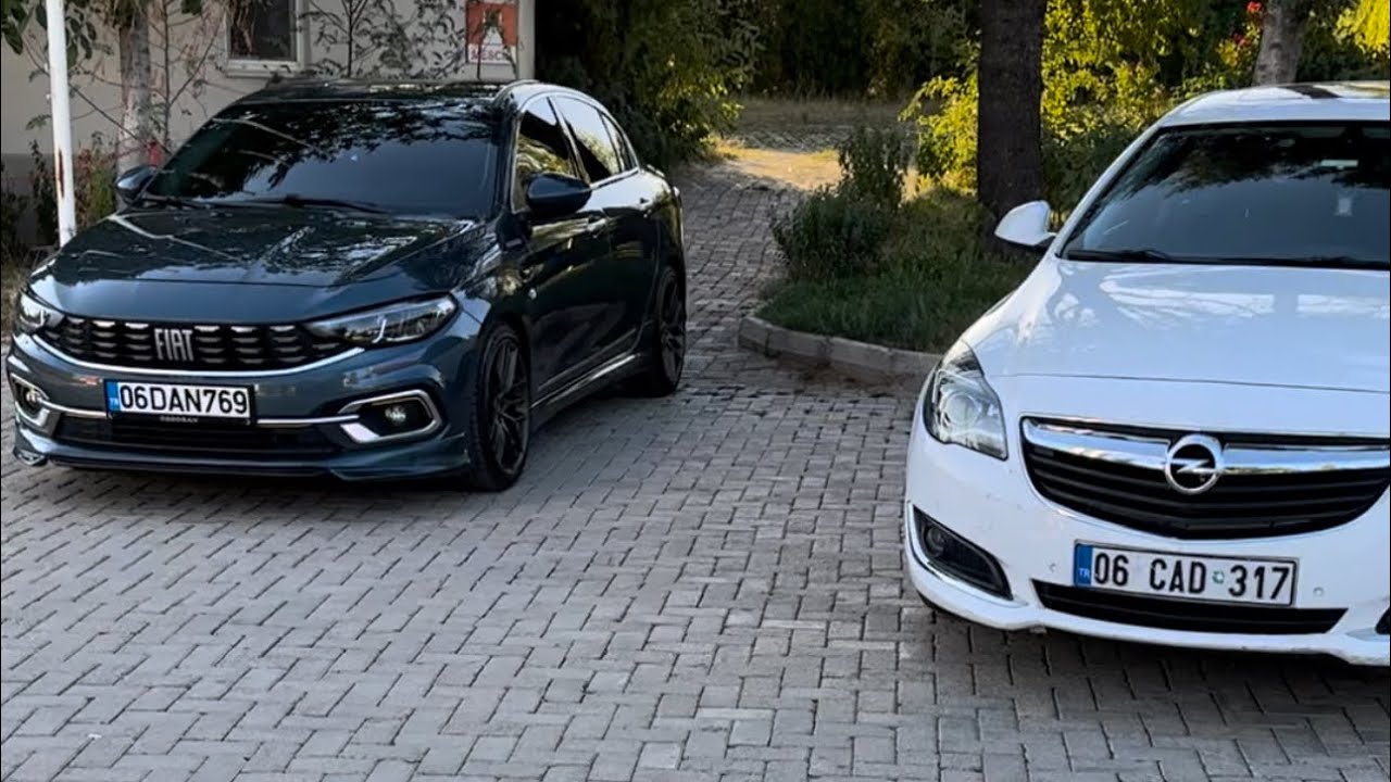 İnsignia vs Egea drag ve roll değerlendirmesi YouTube