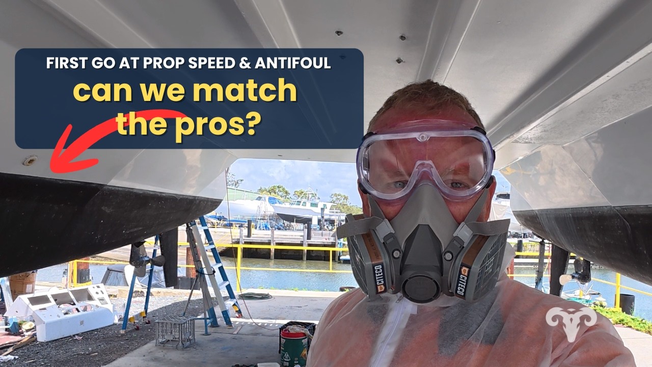 ⁣Our First Go at Prop Speed and Antifoul – Can We Match the Pros? (Ep.62) | Sailing ARGO