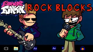 FNF Rock Blocks but Tom and Edd sings it! | VS Animation