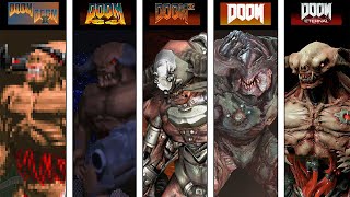 DOOM Eternal - DOOM 2016 - DOOM 3 - DOOM 64 - DOOM 1&2 | Monsters Evolution | 1993 - 2020