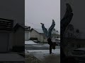 Handstandd:D #alterhuman #therian #snow #quadrobics