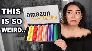 I Tried Amazon's Weird KnockOff Art Supply Brand..(can't believe these are real)