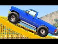 CRASHING MY DREAM PICKUP - Car Jump to Water - BeamNG Drive Car Crashes Gameplay