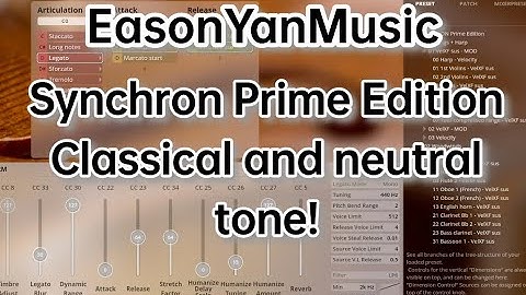 Classical and neutral tone! Sample library review: Synchron Prime Edition by VSL