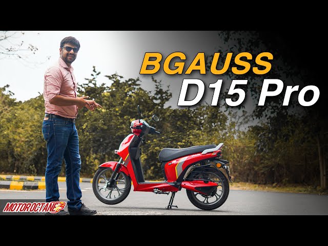 BGauss D15 Pro - New Electric Scooter is here! 