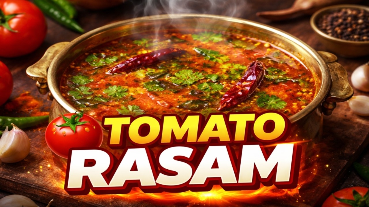 South indian tomato rasam