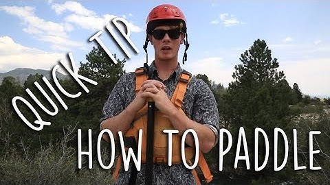 Whitewater Rafting Quick Tip: How To Paddle | American Adventure Expeditions