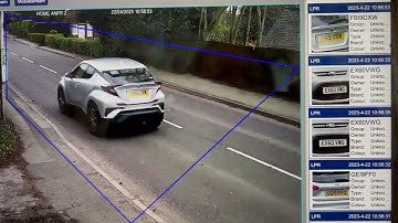 ANPR CAMERAS WORKING LIVE