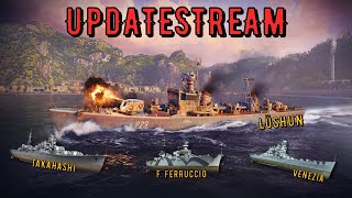 World of Warships Legends - STREAM - UPDATESTREAM MAI!