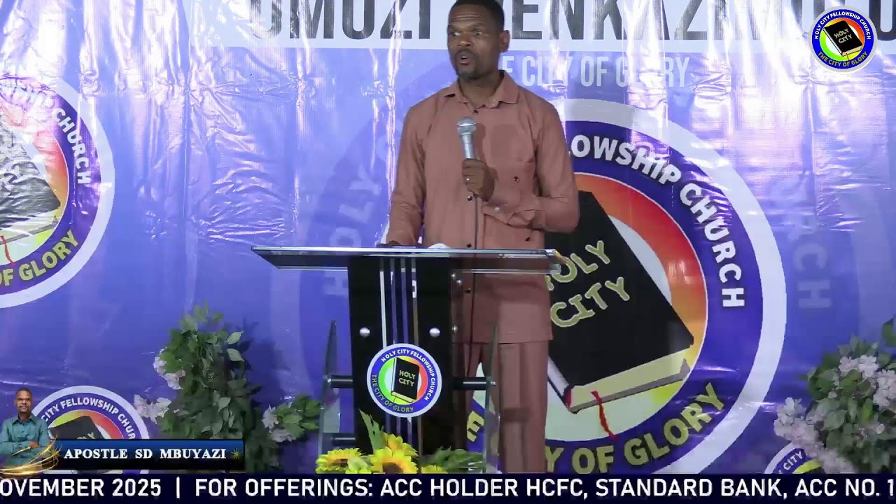 Eshowe Sunday Service | Apostle SD Mbuyazi