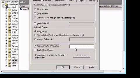 Set static IP by user for Windows VPN