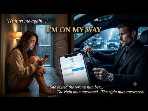 He Hurt Me Again" She Texted the Wrong Number — "I'm On My Way" the Mafia Boss Replied