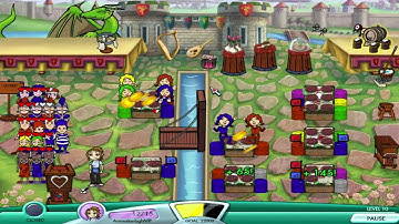 Diner Dash (Expansion): Flo Through Time - Level #30 - All Knight Diner X