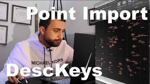 Description Keys and Importing Points from File | AutoCAD Civil 3D