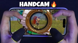 Power of 90 FPS MOVEMENT ?!  HANDCAM iPhone 14 Pro  PUBG Mobile