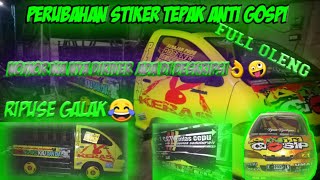 Perubahan sticker pick up anti gosip// full oleng || ripuse ngetupan //|| tegar nur setiawan
