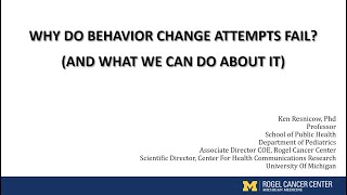 Why Do Behavior Change Attempts Fail? (And What We Can Do About It)