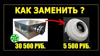 видео: Как заменить EC вентилятор  на обычный картинка: Как заменить EC вентилятор  на обычный