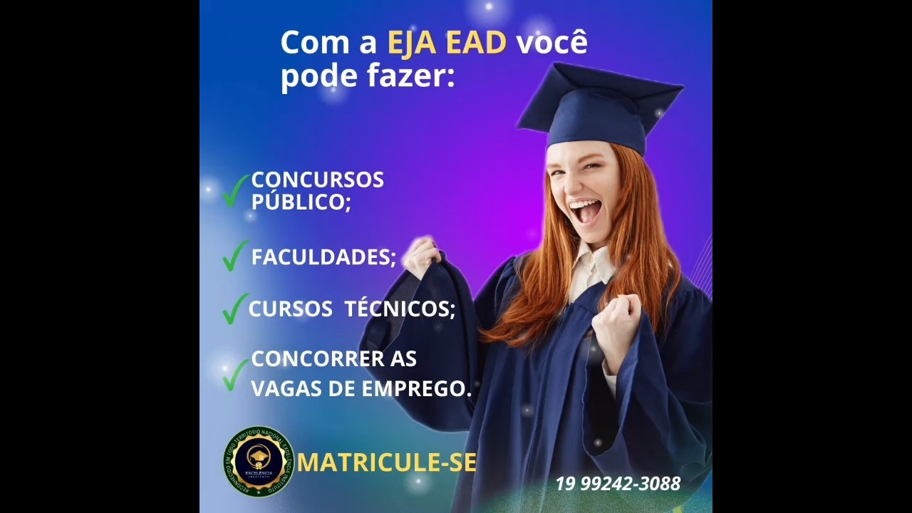 MATRICULE-SE AGORA | EJA EAD