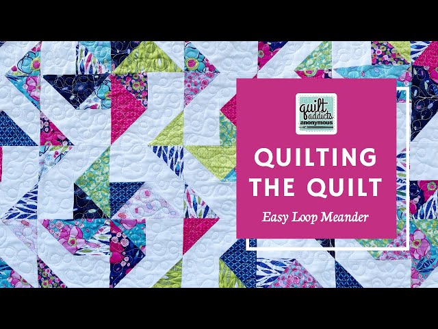 Quilting Template – Free Motion Quilting Template, Meandering – Sewing  Pattern
