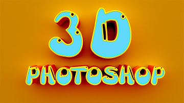 Photoshop 3D Text Tutorial | Photoshop 3D Logo Tutorial