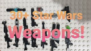 30+ Custom LEGO Star Wars Weapons! (compilation) -- MOC Monday Ep. 3