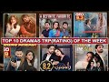 Top 10 pakistani dramas trprating of the week18th week of 2024 reportpsu report