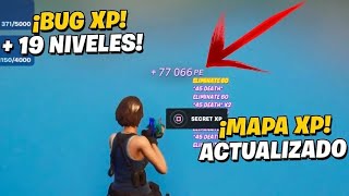 (MAPA de XP) Como SUBIR RAPIDO de NIVEL en Fortnite Capitulo 4 Temporada 4 BUG de XP ROTISIMO