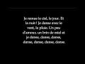 ♡ Indila- Dernière Danse / Paroles ♡