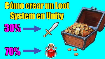 Cómo crear un sistema de Loot en Unity [Weight/Loot table]