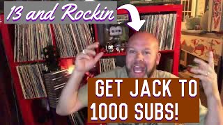 Jack’s Trax Entry! What kind of music was I into at 13?! Rush? Cheap trick? Oh Yeah! #Vinyl #VC