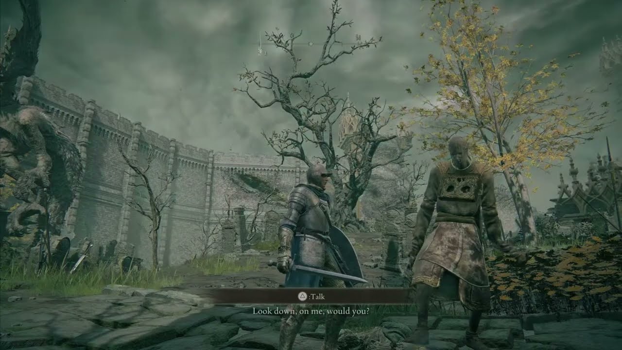 Elden Ring - Gatekeeper Gostoc after defeating Godrick the Grafted ...