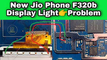 Jio F320b Display Light Problem|| Jio Phone Display Light Jumper