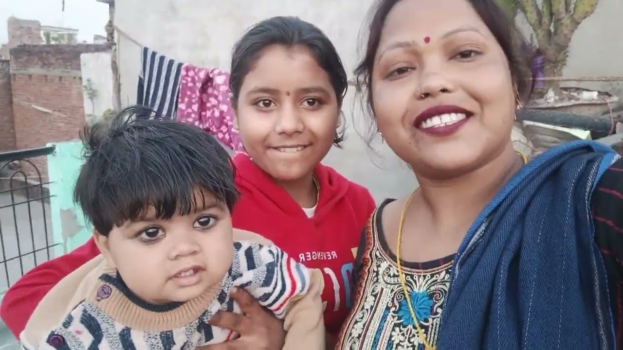 आज दिल्लीहमारे घर आए 🥰👍