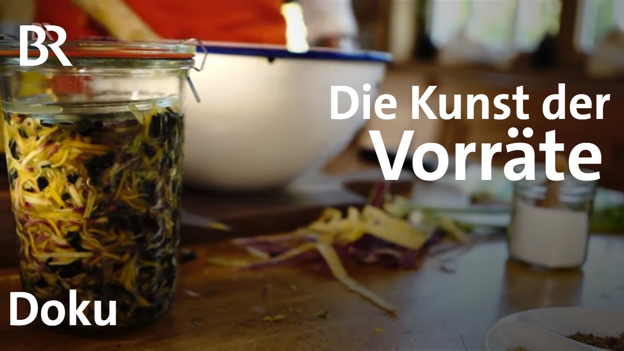 Essen haltbar machen - Gemüse einlegen wie Sauerkraut - Krisenvorrat anlegen