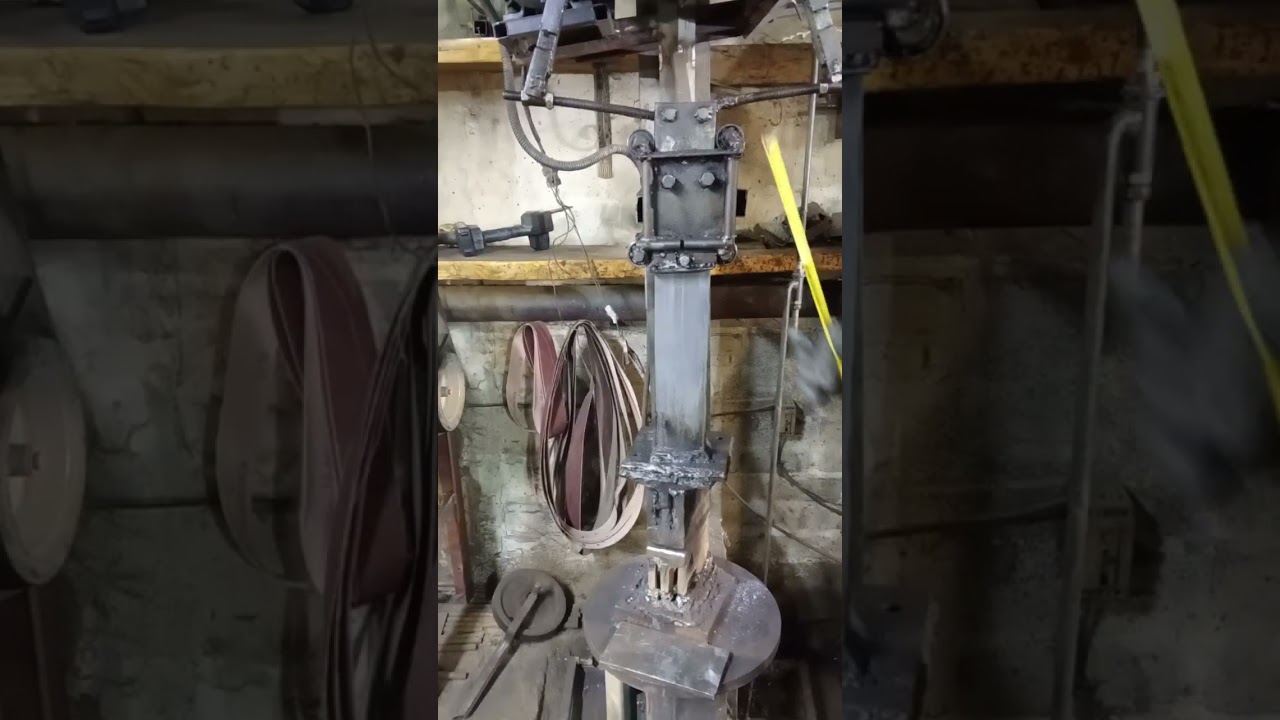 Обзор на самодельный кузнечный электромолот