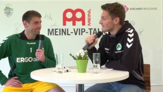 Meinl VIP-Talk nach dem Heimspiel gegen Aue