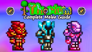 COMPLETE Thorium Melee Progression Guide (Terraria 1.4)